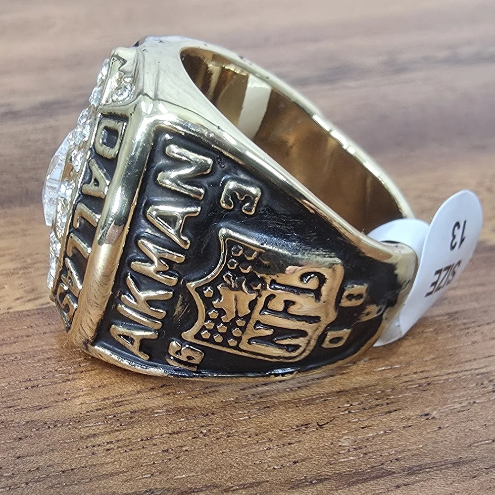 Dallas‎ Cowboys Championship Ring 1992 Fan Edition Gold Size 13